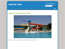 Tablet Screenshot of kcclub.org